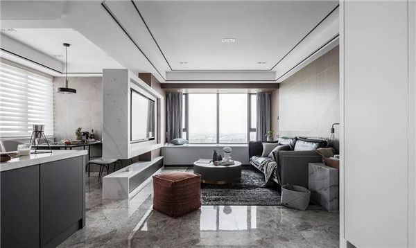 客廳隔斷常見的幾種方法，附客廳隔斷效果圖