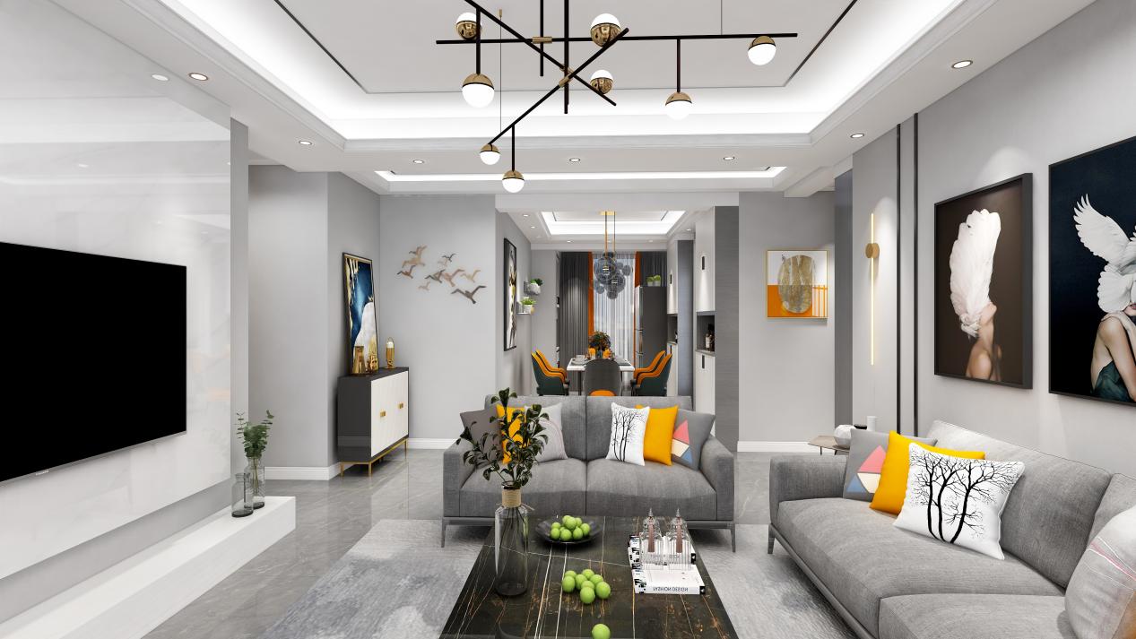 龍湖九里晴川-現(xiàn)代簡(jiǎn)約-臥室設(shè)計(jì)效果圖